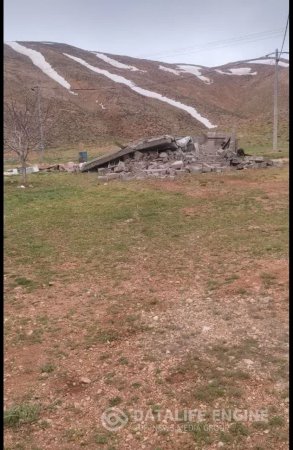 تخریب سرپناهای عشایری منطقه سرطاق